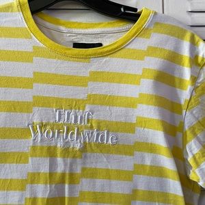 Huf patterned T-shirt